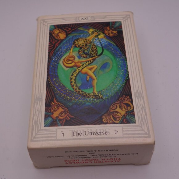 Aleister Crowley Thoth Tarot Deck In Small Card Size Complete 80-Card Tarot Deck - Picture 4 of 16